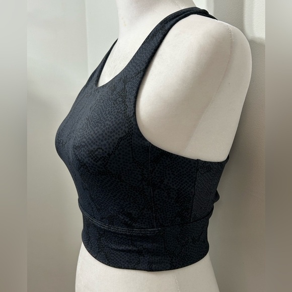 All Fenix Python Print Racerback Sports Bra - Picture 3 of 9